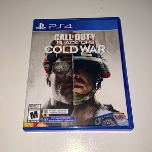 PS4 game black ops Cold War